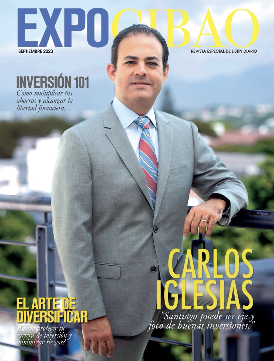 carlosiglesiasr's tweet photo. Agradezco al @listindiario por el reportaje realizado a @expocibao en su revista @revistazonan que salió el día de hoy.

Seguimos trabajando para que Santiago sea foco de buenas inversiones.

#adelanterd🇩🇴 
#condios https://t.co/SfBvJ4ftvC