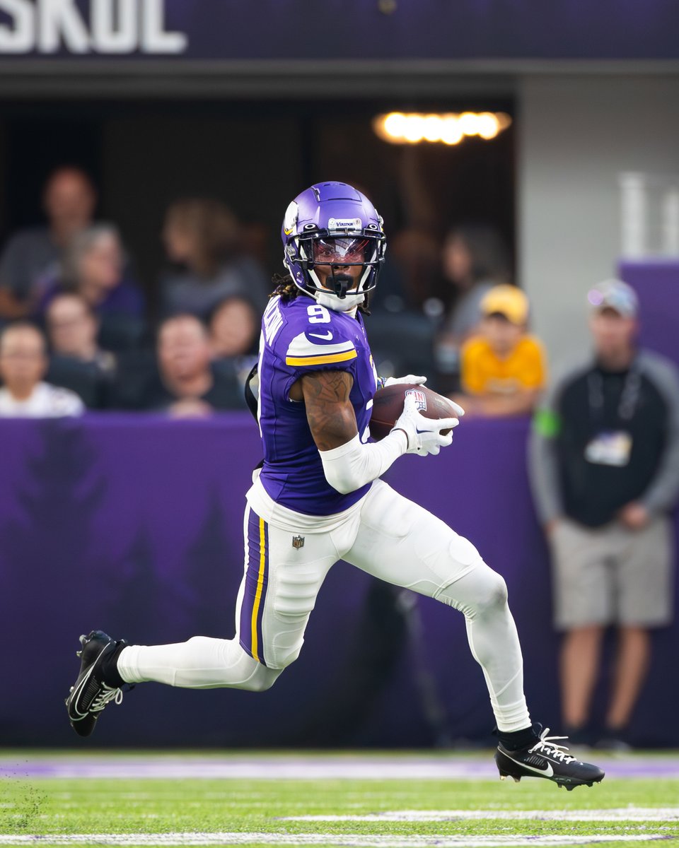 Vikings's tweet photo. WR Trishton Jackson has been elevated to the active roster for #LACvsMIN. https://t.co/TJDq98eTiC