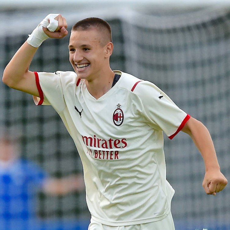 Milan's Francesco Camarda makes Serie A history