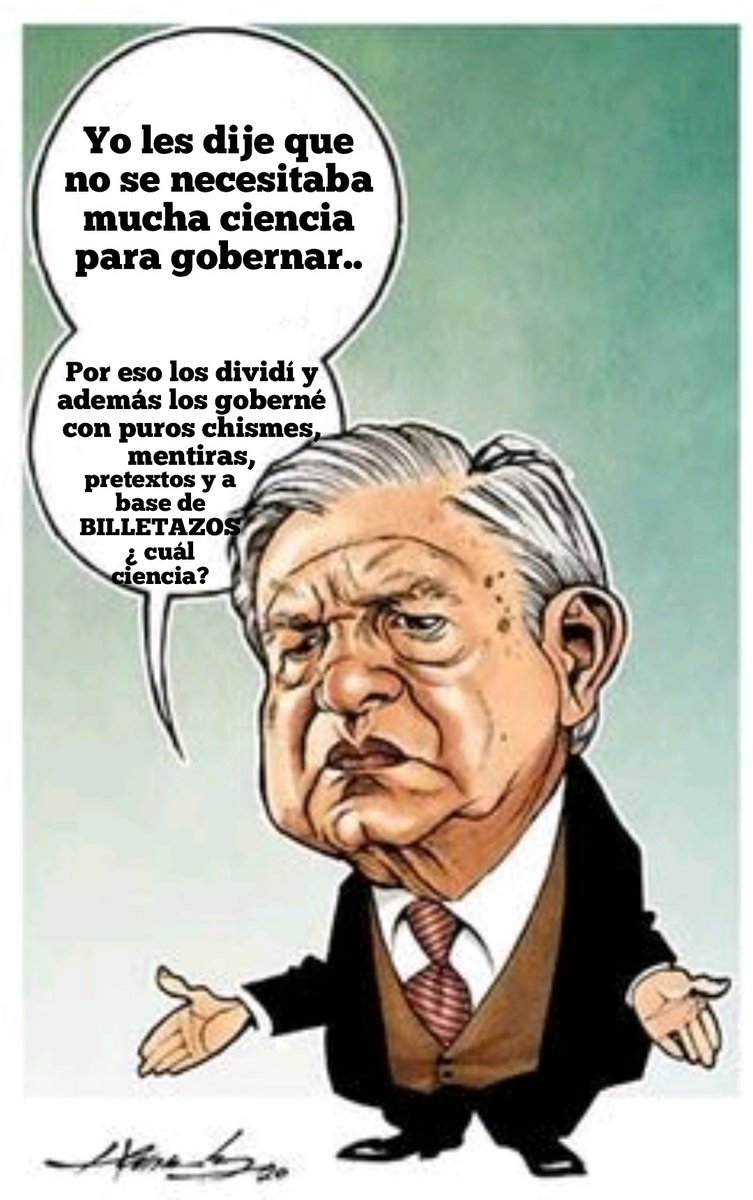 Melissa_Bely's tweet photo. Recopilación del porqué López Obrador no ha podido hacer NADA útil desde el año 2006.
( espero lo sepan apreciar )

2006 “Fue Calderón”
2007 “Es Calderón”
2008 “Calderón”
2009 “Calderón”
2010 “Calderón”
2011 “Calderón”
2012 “Fue Peña Nieto y Calderón”
2013 “Es Peña y Calderón”
2014 “Peña y Calderón”
2015 “Peña y Calderón”
2016 “Peña y Calderón”
2017 “Peña y Calderón”
2018 “Peña es un DEMÓCRATA.. fue Calderón”
2019 "Fue Calderón"
2020 "Fue Calderón"
2021 "Fue Calderón"
2022 "Fue Calderón"
2023 "Fue Calderón"

¿ Adivinen a quién le seguirá echando la culpa de todo en el 2024 ?