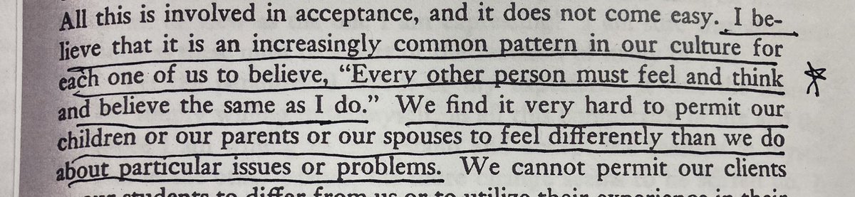 drglennsullivan's tweet image. Carl Rogers (1961): On our reluctance to accept others as persons in their own right.