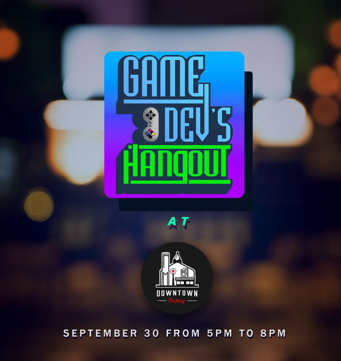 prgamedevs's tweet photo. We're gonna hang out and you're gonna love it 😤 So join us pls? 🥹 We hope to see you on our next community hangout taking place at Downtown Cupey in September 30th, starting from 5pm! 🎉

Register free of charge on the link! 🔗👇 https://t.co/GKV3YRcCU8