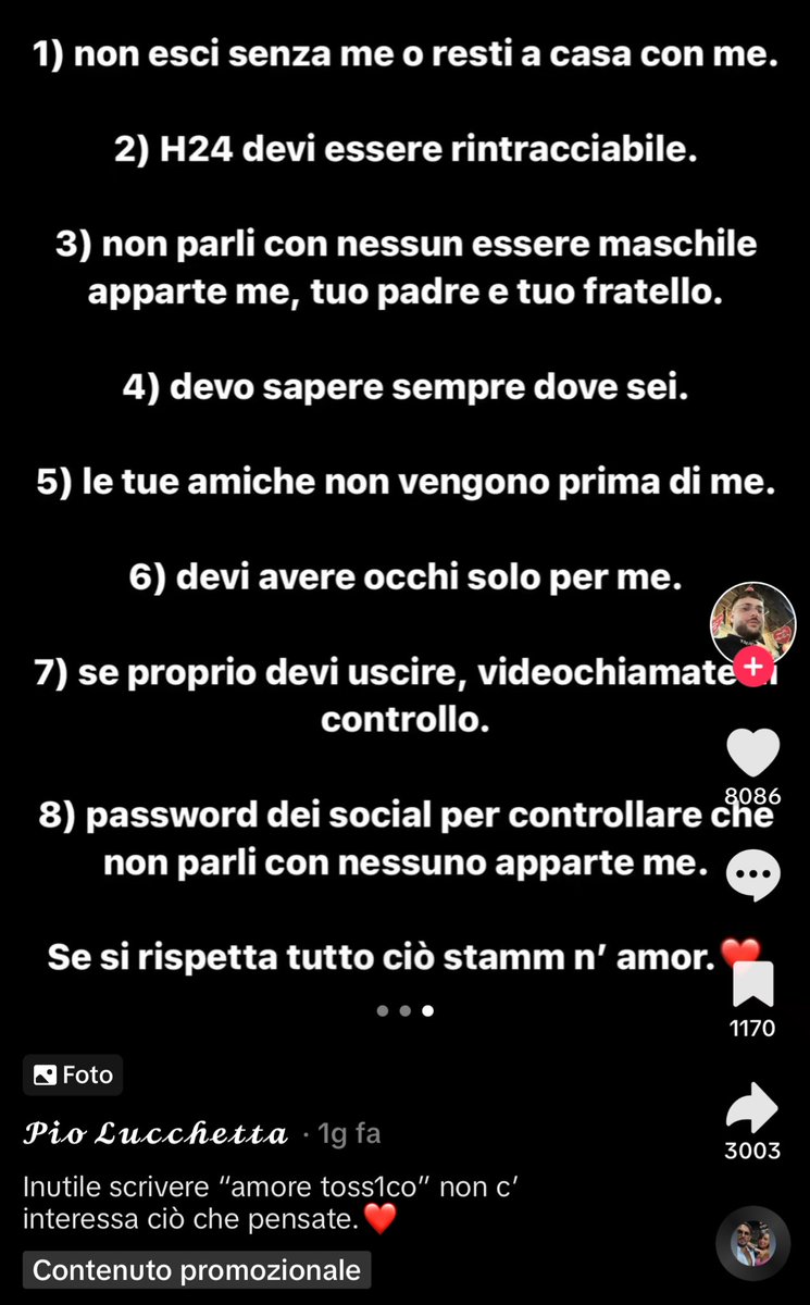 FranAltomare's tweet photo. Pio, ho visto persone agli arresti domiciliari con più libertà. https://t.co/8i52zwZtND