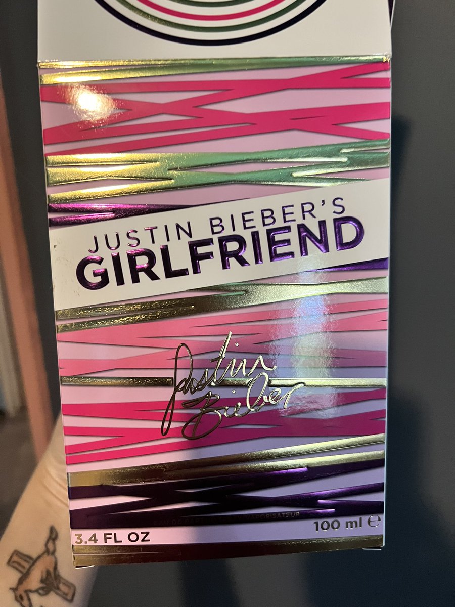 When <a href="/justinbieber/">Justin Bieber</a> girlfriend is the only perfume you will wear you gotta look hard to find some!! FINALLY got a new bottle!! I need a lifetime supply of this stuff!! #JustinBieber #girlfriendperfume