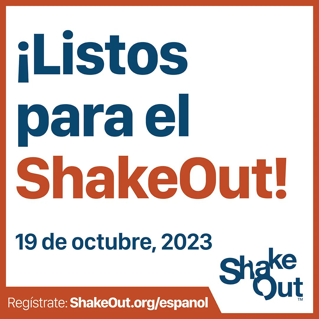 ECA's tweet photo. ¡Marca tu calendario! Haz #ShakeOut el 19 de octubre a las 10:19 AM. ¡Millones participarán en el simulacro de #terremotos más grande del mundo! ¿Y tú? Inscríbete en https://t.co/SzlTf9AwpW y únete. #ListosYa https://t.co/DXfCjm8d6p