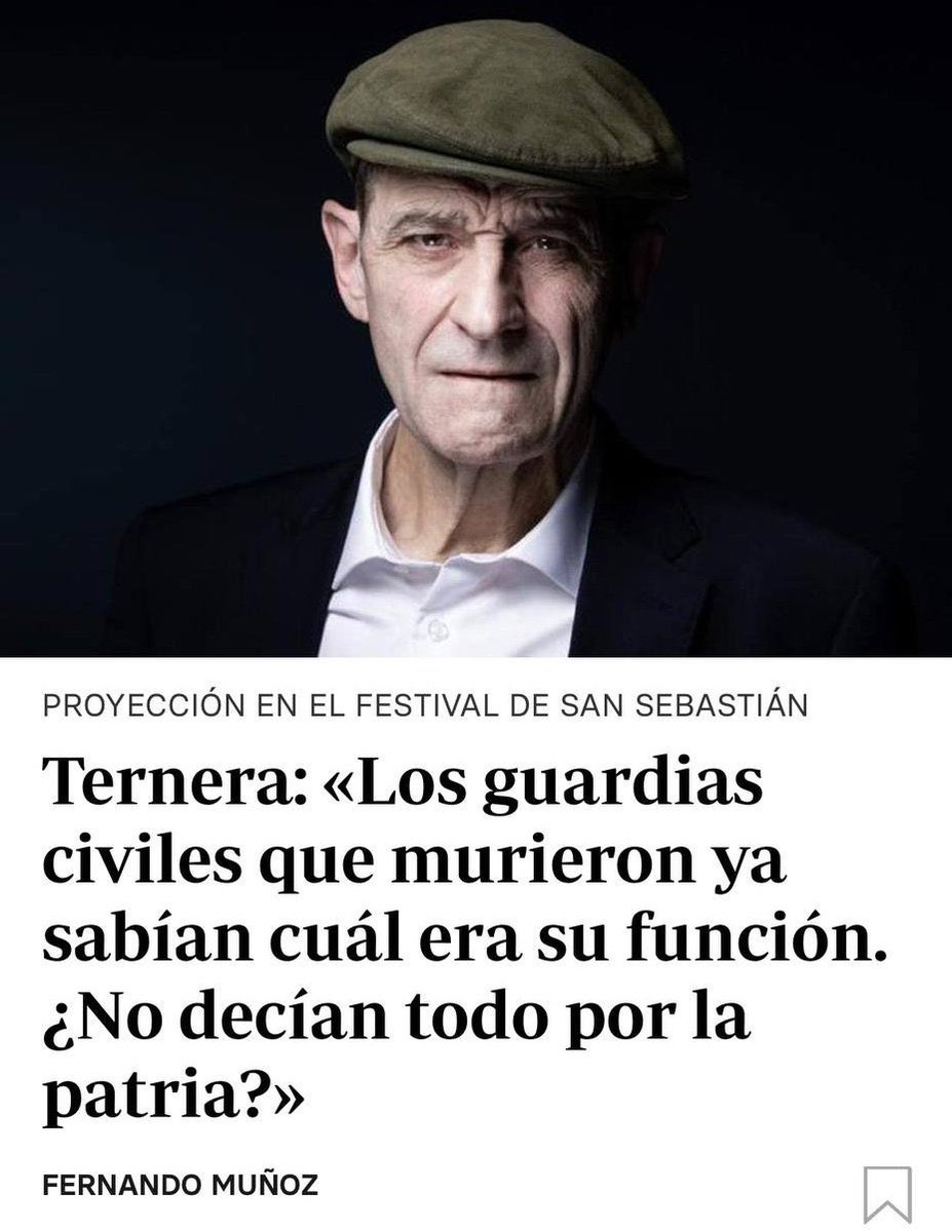 vox_es's tweet image. "Los guardias civiles que murieron ya sabían cuál era su función. ¿No decían todo por la patria?".

"Los niños que murieron en la casa cuartel de Zaragoza no deberían haber estado con sus padres".

Las frases de la infamia no son solo de Ternera, también de Évole y de todos