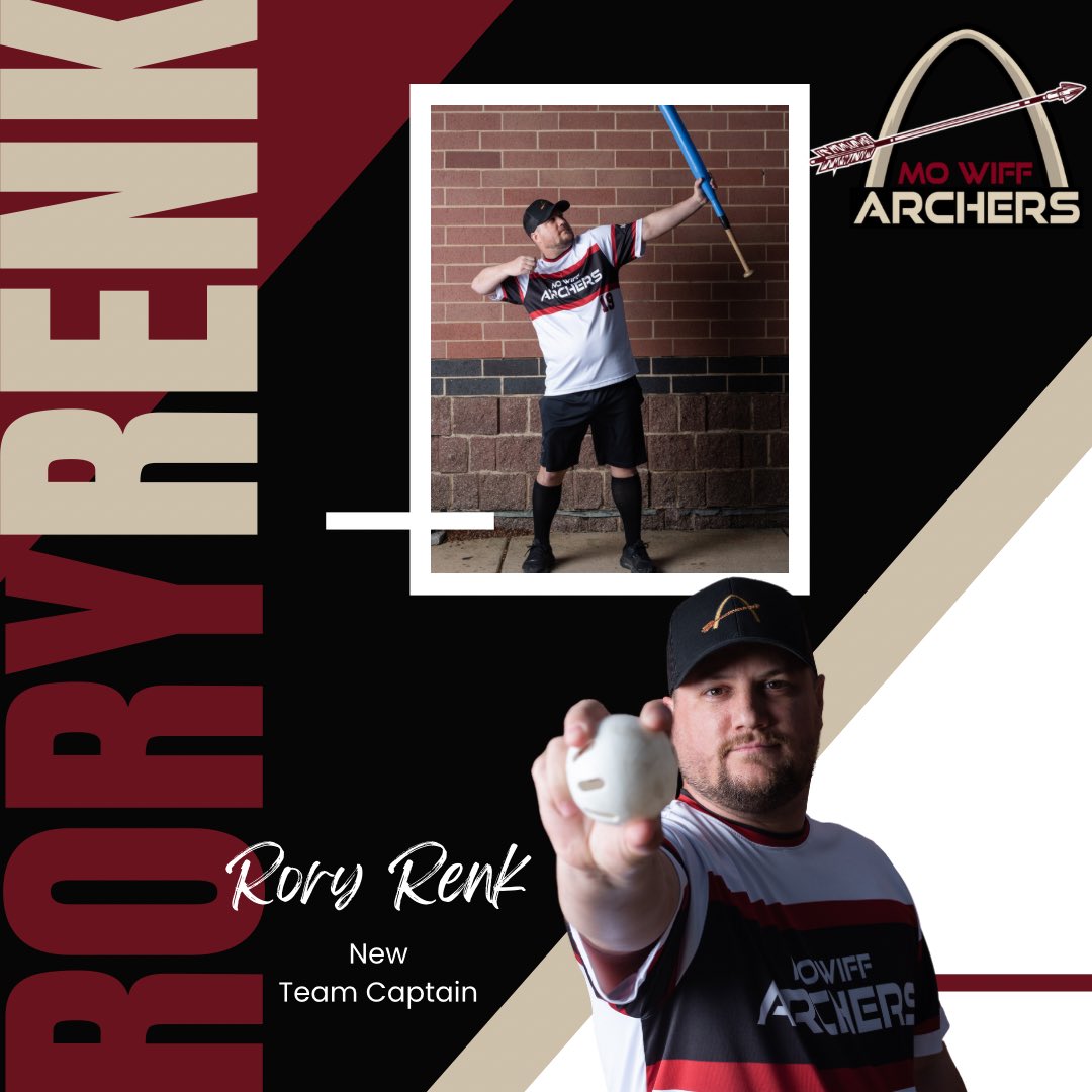 MO_Wiff's tweet image. 🚨 Franchise Update 🚨

The @MO_Wiff_Archers will be under new management with @RocketRenk taking over as the new captain!

#mowiff #wiffleball #newcaptain #archers