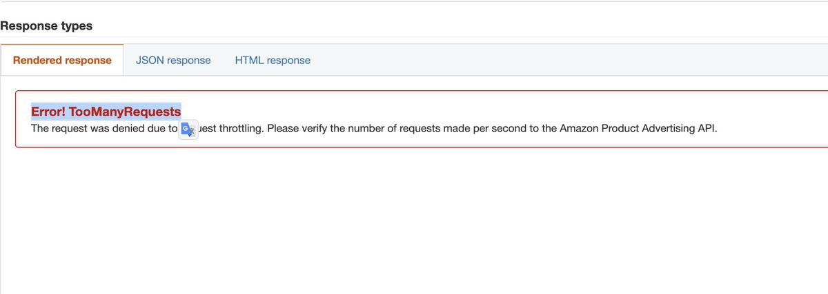 HpCoster's tweet image. 売上が少なすぎるとapi使えないっぽいです🤣
よくわからないししばらく寝かせておこう…🙃

#Amazonアソシエイト #PAAPI

doggy-kbk12.com/too-many-reque…