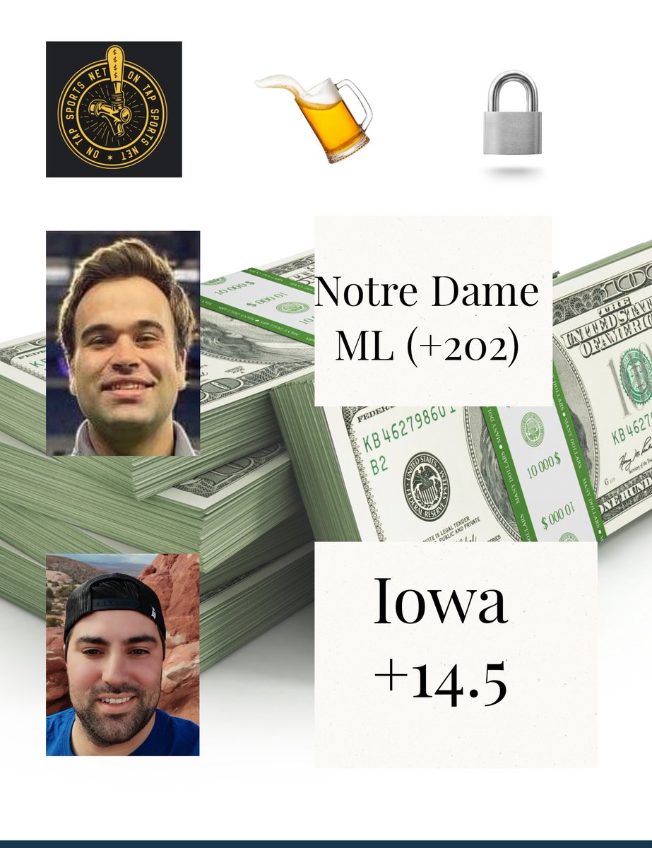 OnTapBets's tweet image. #CrackUm #LockUm picks of the day 🚨🚨🚨