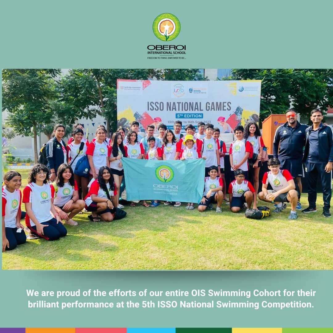 oismumbai's tweet photo. Congratulations to our phenomenal OIS swimming cohort of both OGC and JVLR campuses! Your dedication, hard work, and teamwork have led to remarkable success, and we are absolutely thrilled. Together, you've achieved an astounding medal tally of 28. Keep achieving new heights! https://t.co/RQ8YnnOeRn