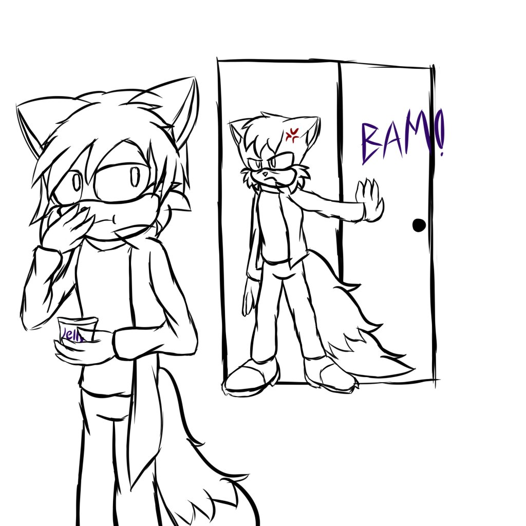 Fufle_Sufle's tweet photo. Fuir-Fox steals Fufle's jellies.
#Devilish_Lore, #DL, #Fuir, #Fufle. https://t.co/4ance20Ad6