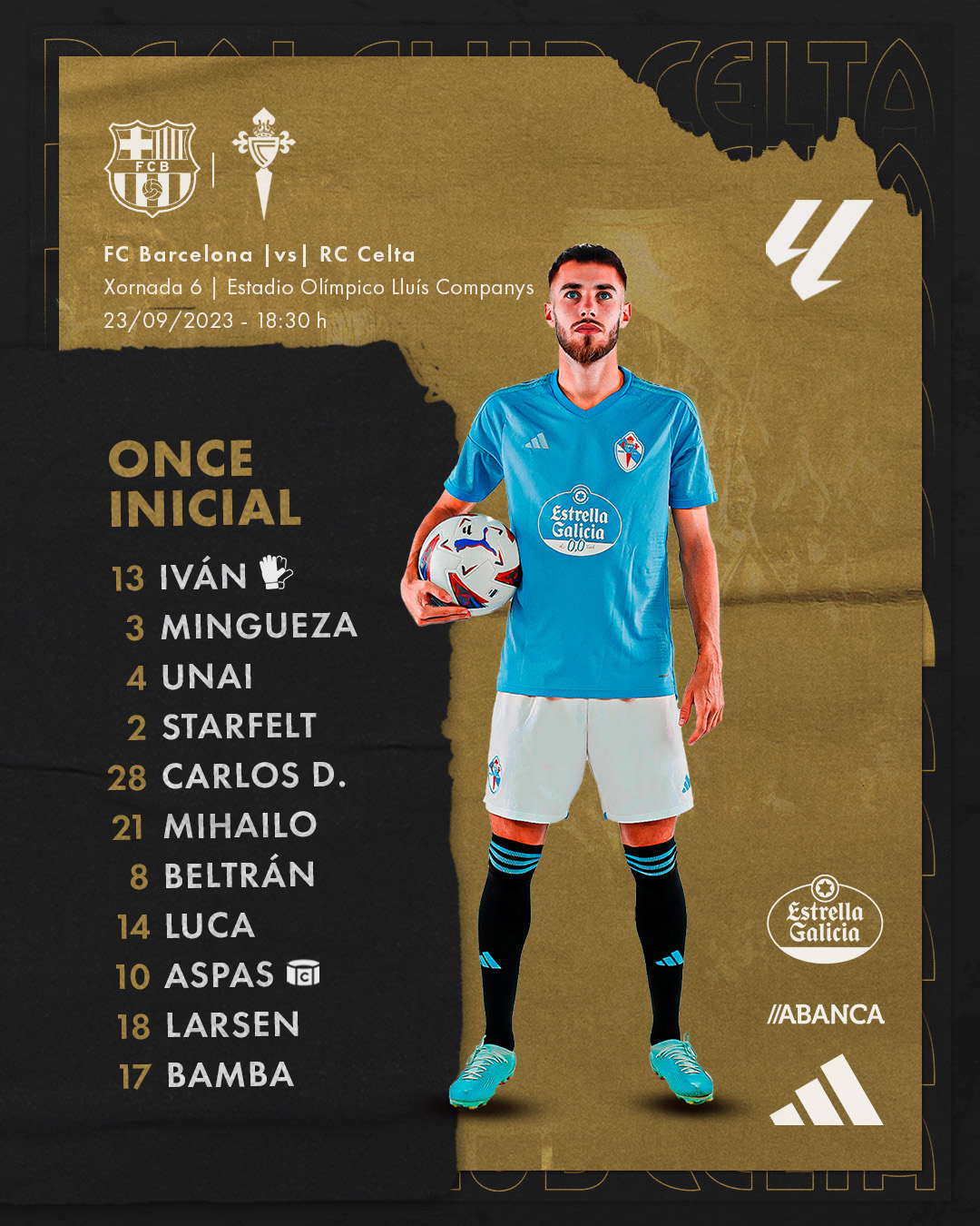 Calendario del celta de vigo 2023