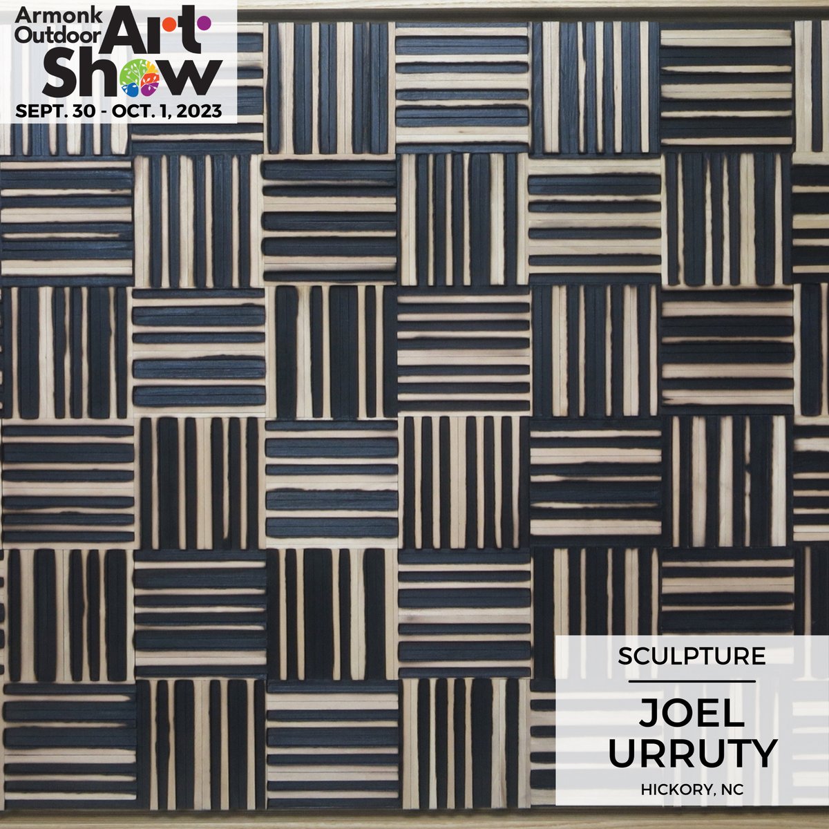 We welcome Joel Urruty to our 2023 Armonk Outdoor Art Show!

Save the Date: Sept. 30 + Oct. 1 

#armonkoutdoorartshow