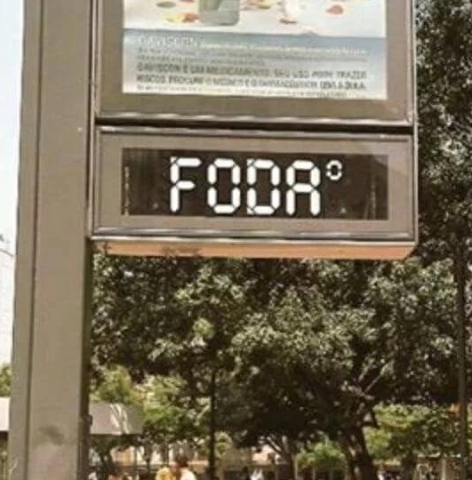 - como tá o clima aí no DF?
- EU: 👇