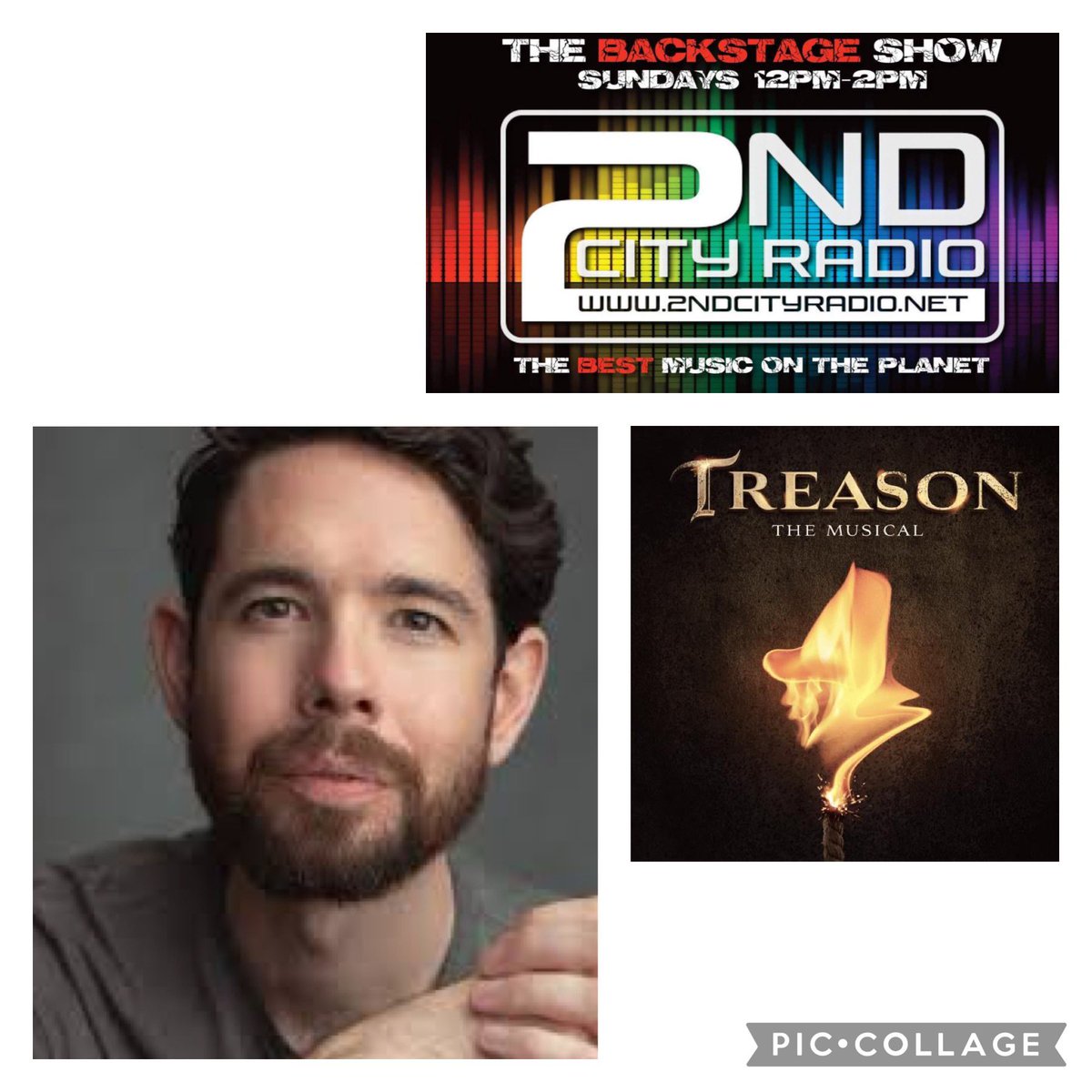 Want to hear the latest news on @TreasonMusical then tune into #Backstage @SECONDCITYRADIO live at midday on Sunday and hear from creator @RickyAllanMusic 2ndcityradio.net 
#theatre @EmmaHollandPR #TreasontheMusical