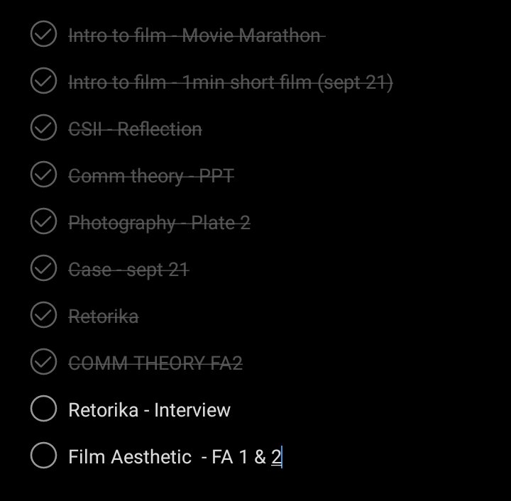 Major in filming pa, dagdag ka tuloy isang taon HAHAHAHA 😂