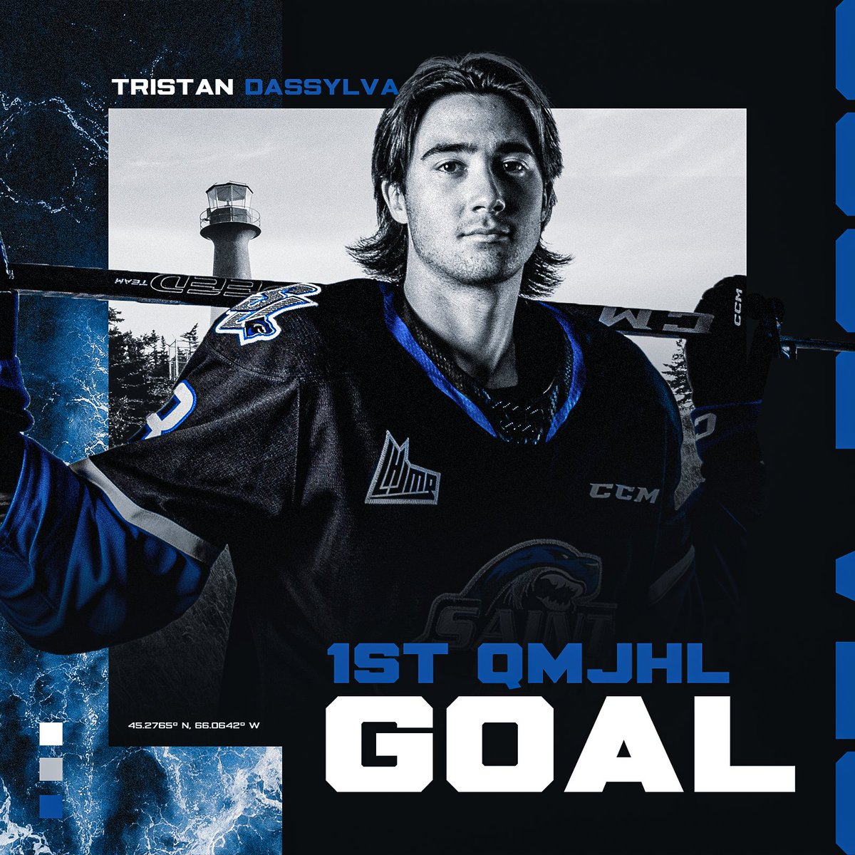 SJSeaDogs's tweet photo. Congratulations to Egan Beveridge and Tristan Dassylva on scoring their first @QMJHL goals last night! 

#GoDogsGo https://t.co/ImDTm0Pn3L