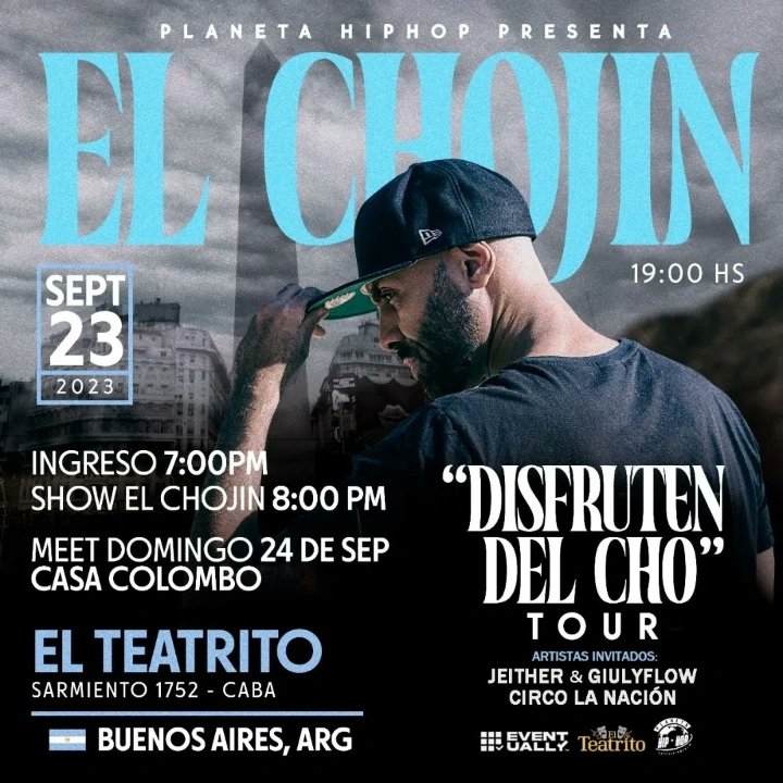 👉HOY
<a href="/ElChojin_net/">El Chojin - Oficial</a> 🧢 en El <a href="/TeatritoOficial/">El Teatrito 🎭</a> 🎭