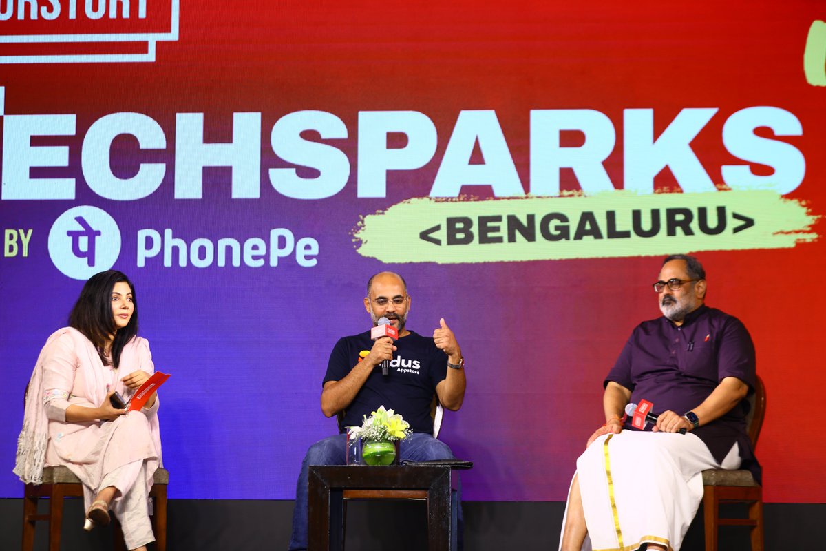 PhonePe's tweet photo. What an exciting day! 
The big unveil of @IndusAppstore - India ka Appstore.   

Developers seize this opportunity.
The Developer Platform is live, hurry up and
sign up now ➡️➡️ https://t.co/pdiYup3Daw 

@_TechSparks @YourStoryCo #IndusAppstore 

It's a wrap. https://t.co/zNMVCcuYpX