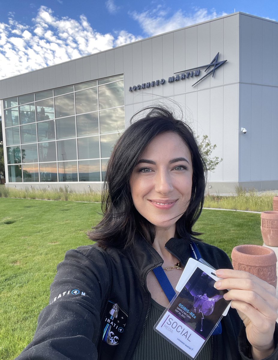 Let the countdown begin! 🚀🌎

In less than 24 hours Earth will receive back a sample from an asteroid for the very first time ever and I am so excited to be here to witness this historic event in Colorado with @LMSpace 🤩🙌 

Let’s gooo  #OSIRISREx   ☄️