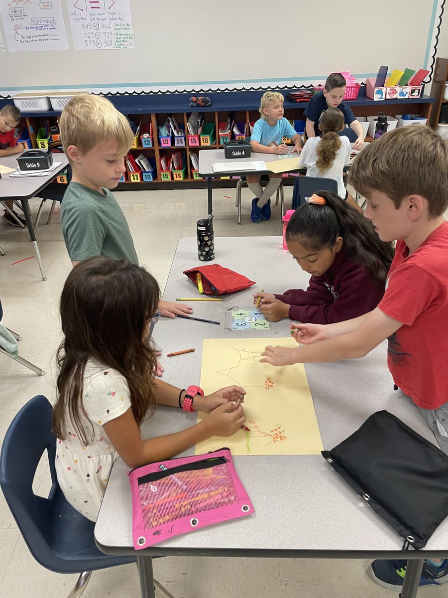 MrsPasketArt's tweet photo. We are focusing on cooperation in Connect. Our 2nd-4th graders are having so much fun with cooperative drawing based on The Crayon Box that Talked! #SELmatters @ParkwayBulldogs #MPESleadstheway https://t.co/gvwERg8ebN