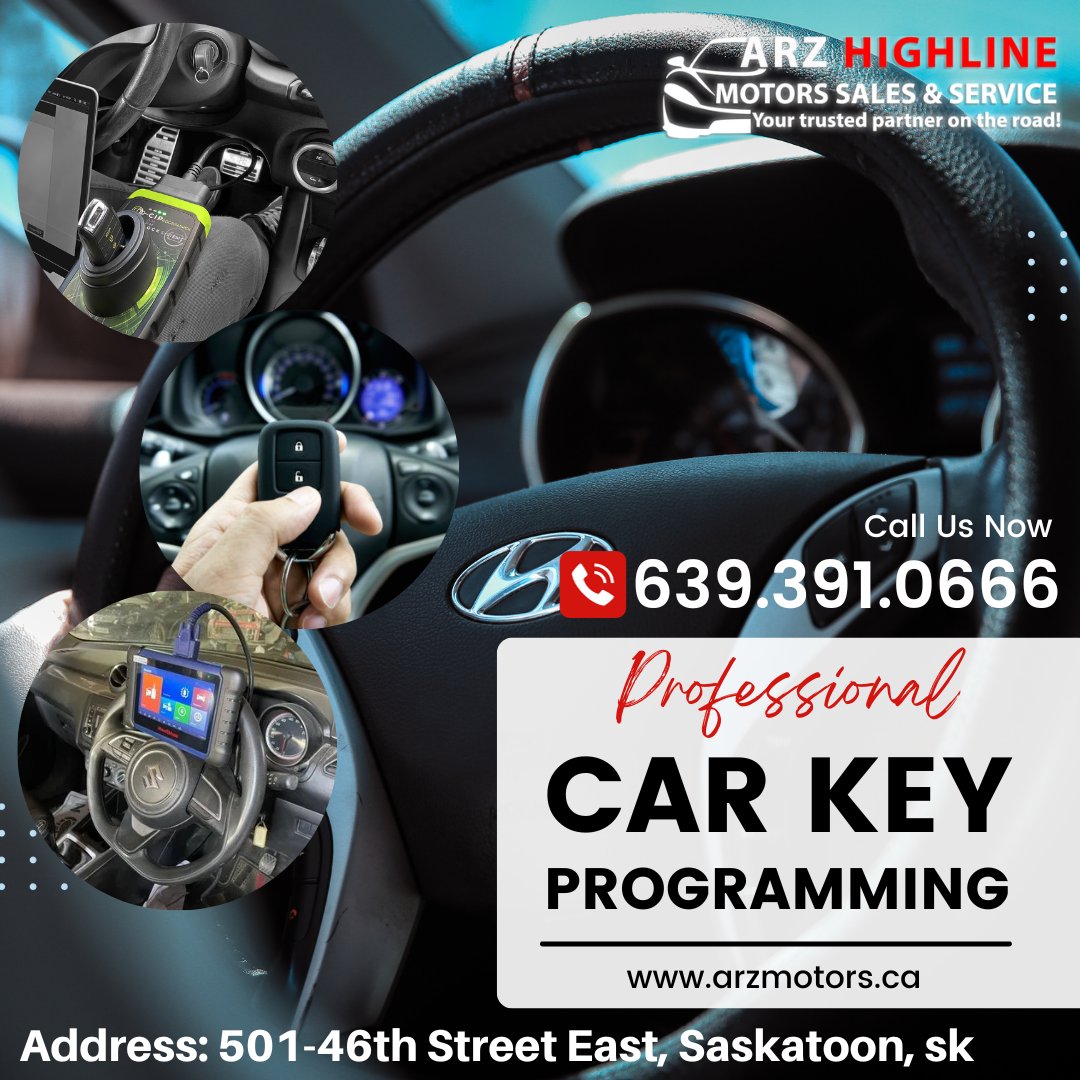 ArzMotors's tweet photo. Call us: 639.391.0666 
Address: 501-46th Street East, Saskatoon, sk, Canada

#AutoKeyProgrammingSaskatoon, #KeyFobProgramming, #KeySync, #TransponderKeyProgramming, #CarKeyCoding, #RemoteKeyProgramming, #fobprogrammingsaskatoon, #KeyReprogramming, 
https://t.co/TIpS5C0lUr https://t.co/wQ48LYd6sj