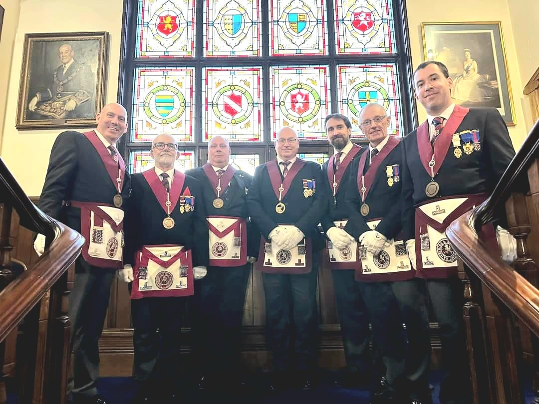 Another superb official visit to  <a href="/PaxHill9878/">Pax Hill Lodge 9878</a> at Kings Court,  supporting the North Central APGM W.Bro <a href="/JamesKneller/">James Kneller</a>. A bumper cohort of 7 Stewards in attendance, enjoying an excellent ceremony. <a href="/HantsMason/">Hants & IoW Masons</a>