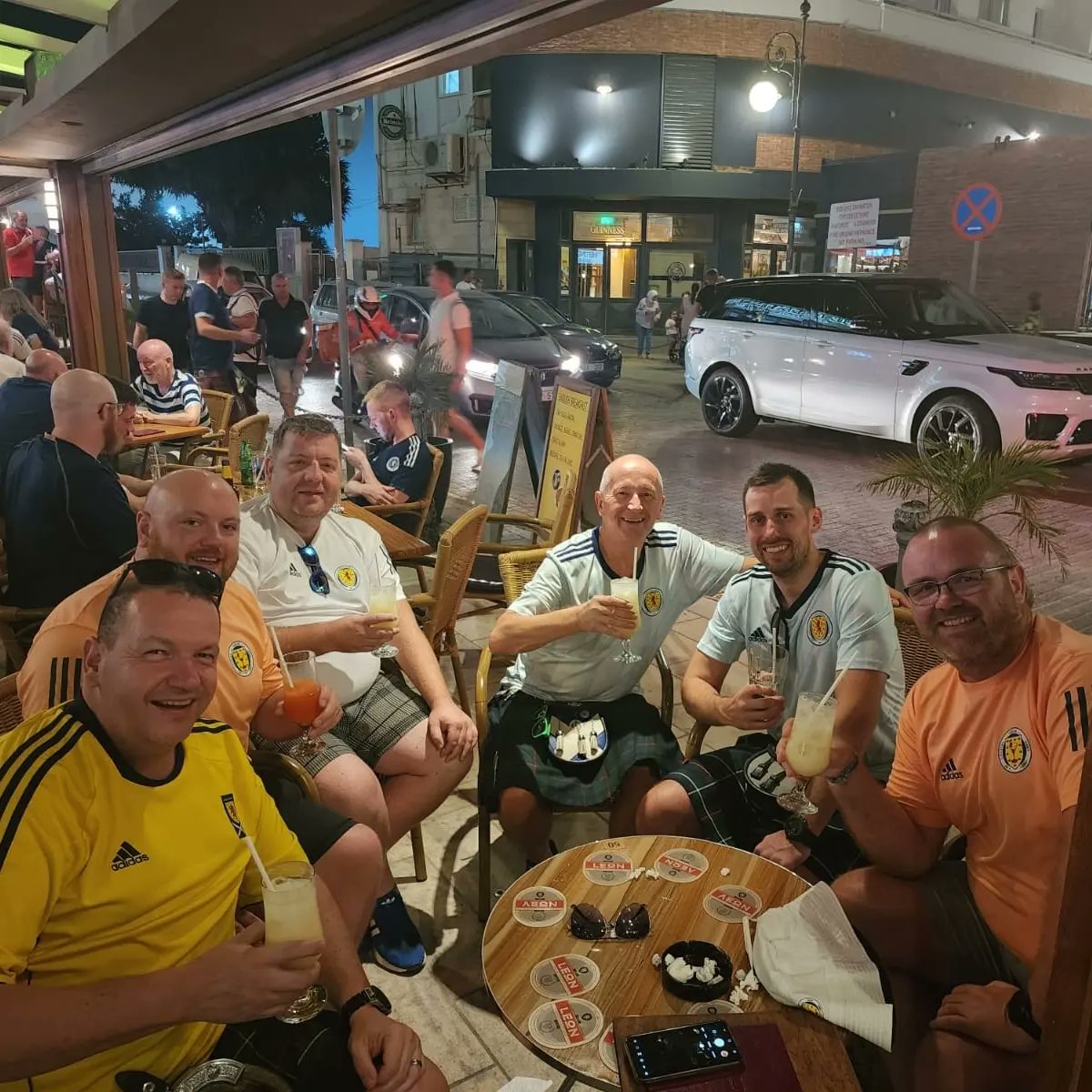 No cocktails, no party! Top of the group sitting pretty 🍹