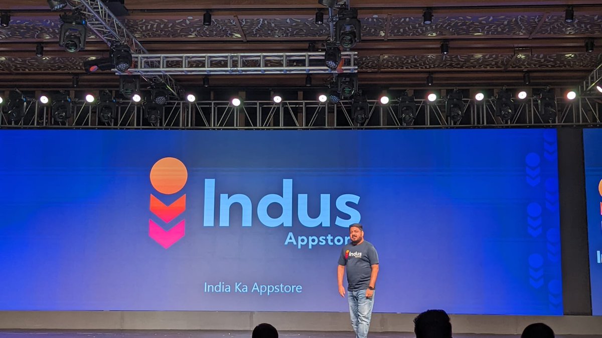 PhonePe's tweet photo. What an exciting day! 
The big unveil of @IndusAppstore - India ka Appstore.   

Developers seize this opportunity.
The Developer Platform is live, hurry up and
sign up now ➡️➡️ https://t.co/pdiYup3Daw 

@_TechSparks @YourStoryCo #IndusAppstore 

It's a wrap. https://t.co/zNMVCcuYpX