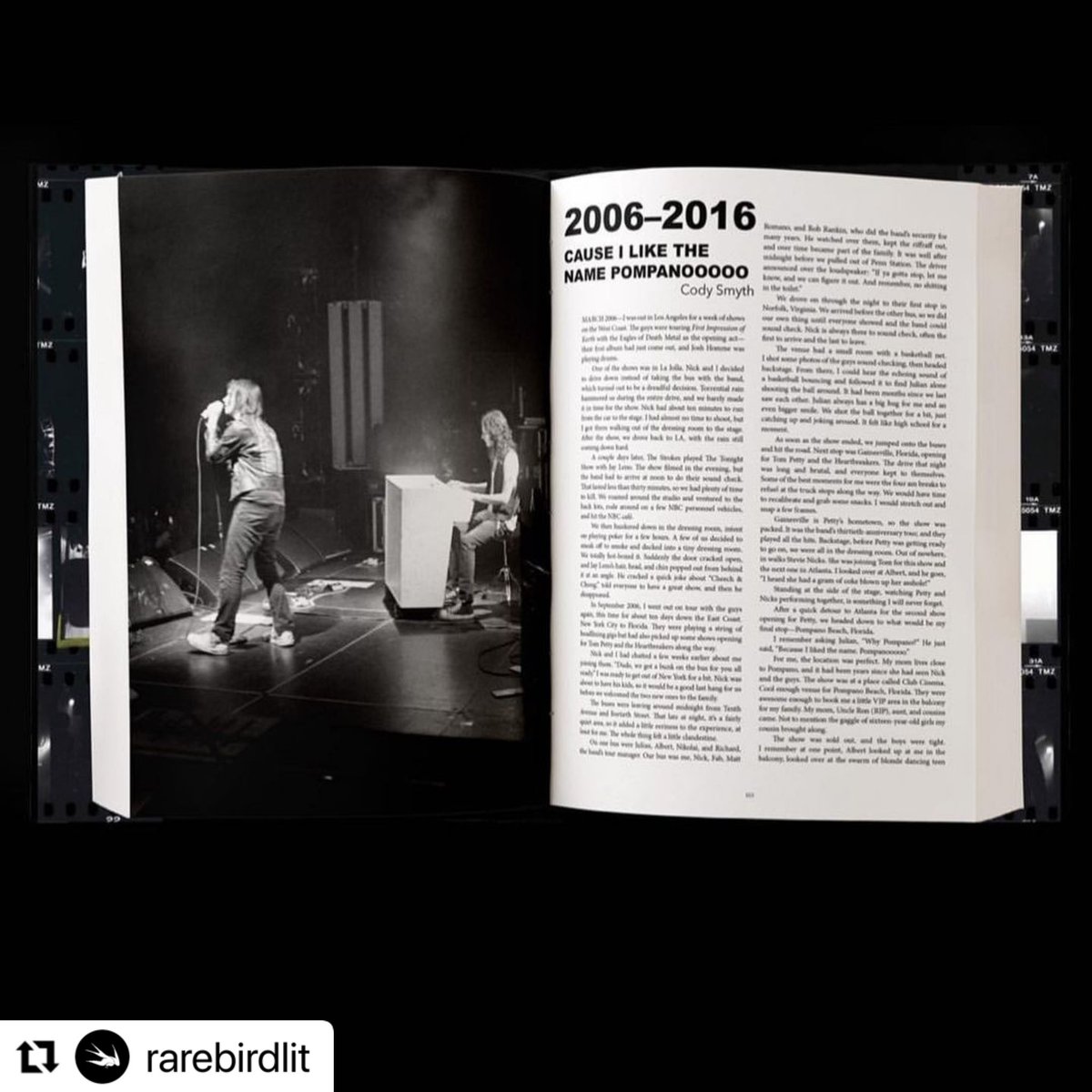 CodeSmyth's tweet image. “A testament to how friends can survive NYC, youth, life, art and rock ‘n’ roll.”  

The Strokes - The First Ten Years (Hardcover edition) 

Releasing world wide on 10-24-23 

#thestrokes 
#thestrokesthefirsttenyears