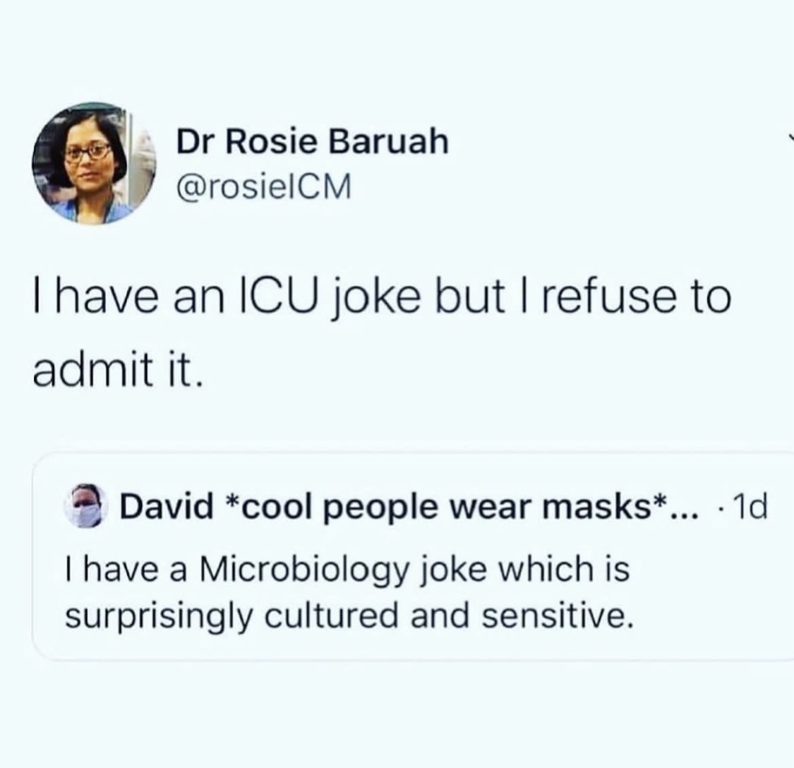 Anyone have any good jokes? 😂 #MedTwitter