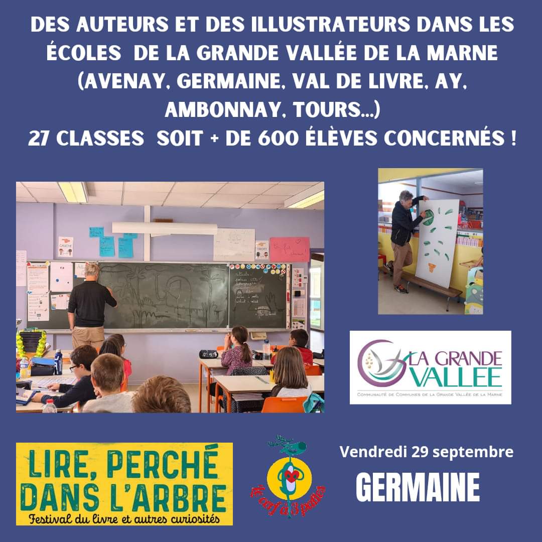 Festival du livre dédié à l'arbre à Germaine 51