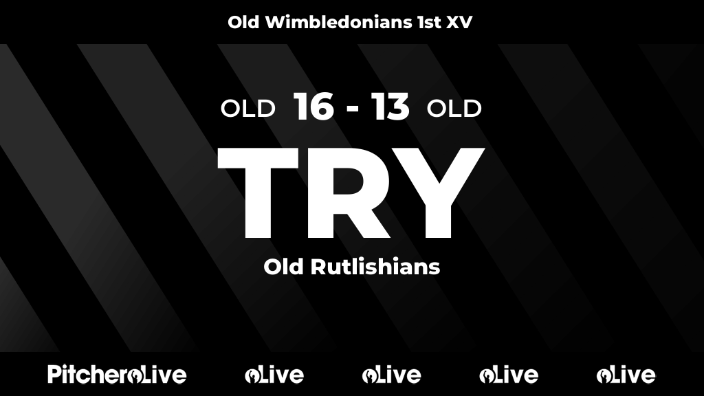 oldwimrfc's tweet photo. 83': Try for Old Rutlishians
#OLDOLD #Pitchero
https://t.co/Kxcy866xl7 https://t.co/HkWRE2WftT