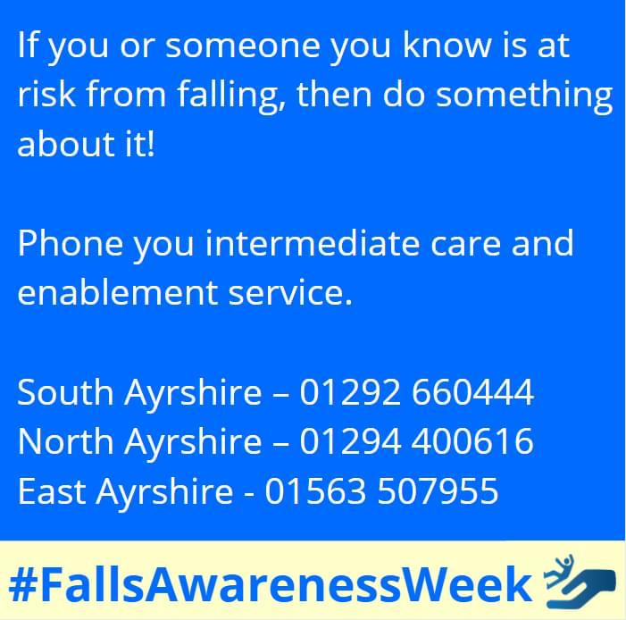 If you or someone you care for has been having falls, struggling with mobility or activities of daily living (eg  dressing, washing, cooking)  you can self refer to the ICT in your area. Your information will be taken, triaged &amp; sent to the best people to help you! #falls #rehab