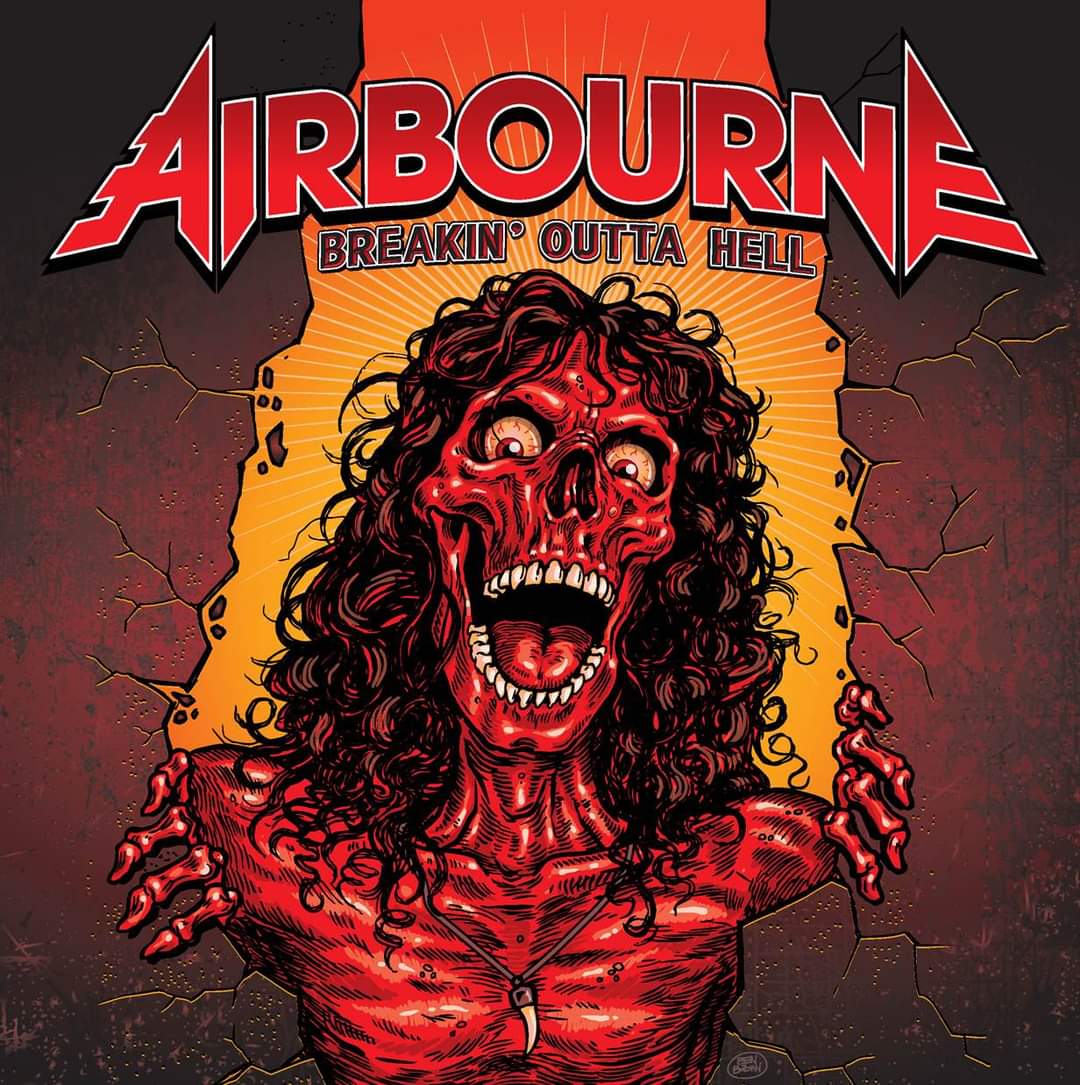 MKissfan's tweet photo. September 23, 2016: #Airbourne released their fourth studio album "Breakin' Outta Hell".
#BreakinOuttaHell #Rivalry #ItsAllForRockNRoll #ImGoingToHellForThis #GetBackUp https://t.co/gvnGsAcGTW