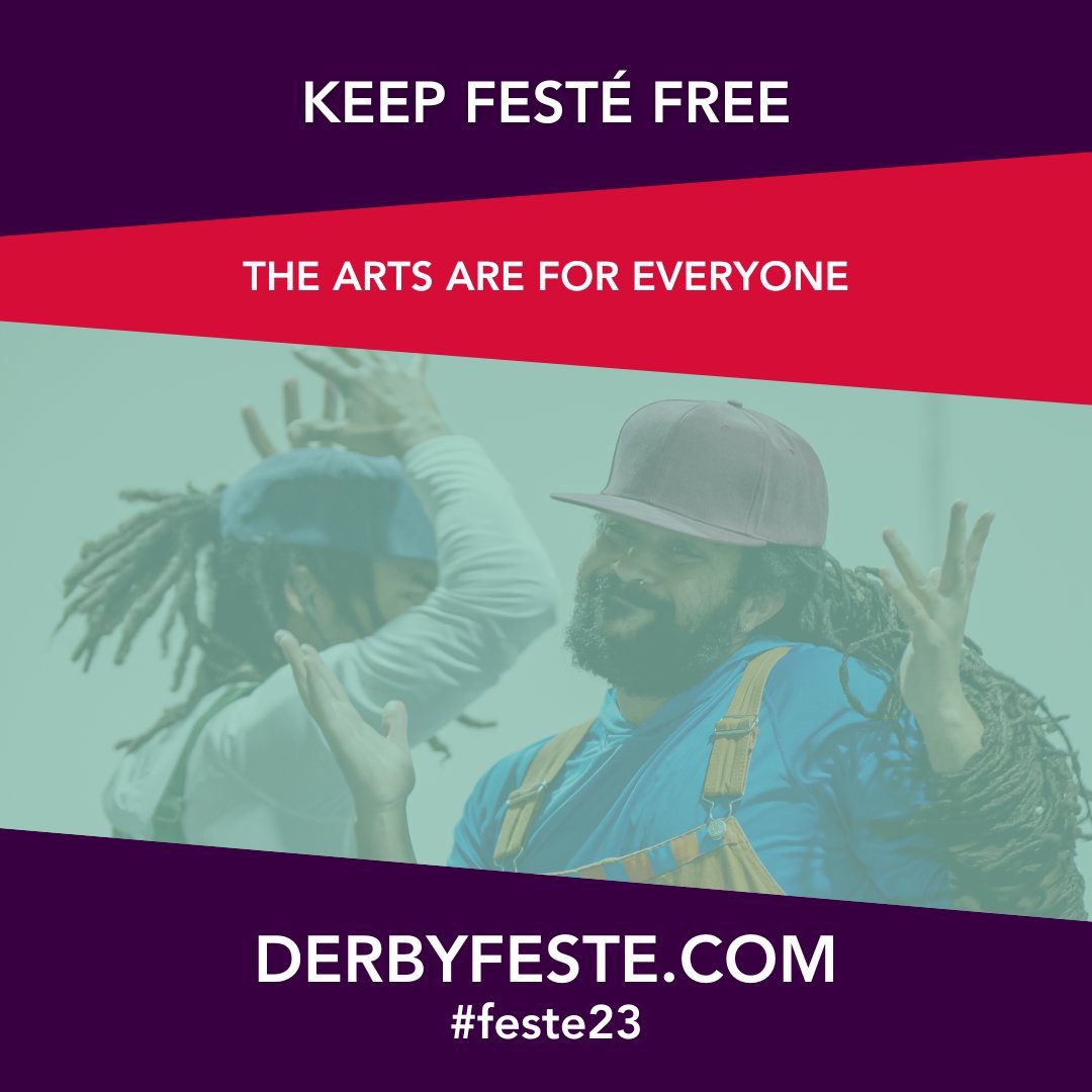 We hope you loved #feste23 this year and we want to make sure that we #keepfestefree for many more years to come. The arts are for everyone. You can donate as little or as much as you'd like here: deda.uk.com/support-us/fun… Thank You🙌♥️