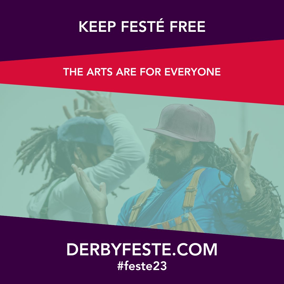 We hope you're enjoying #feste23 today, with still lots more to discover and enjoy. If you like what you see and want to help #keepfestefree then we have people going around to Tap to Donate. OR you can donate as little or as much as you'd like here: deda.uk.com/support-us/fun… 🙌♥️