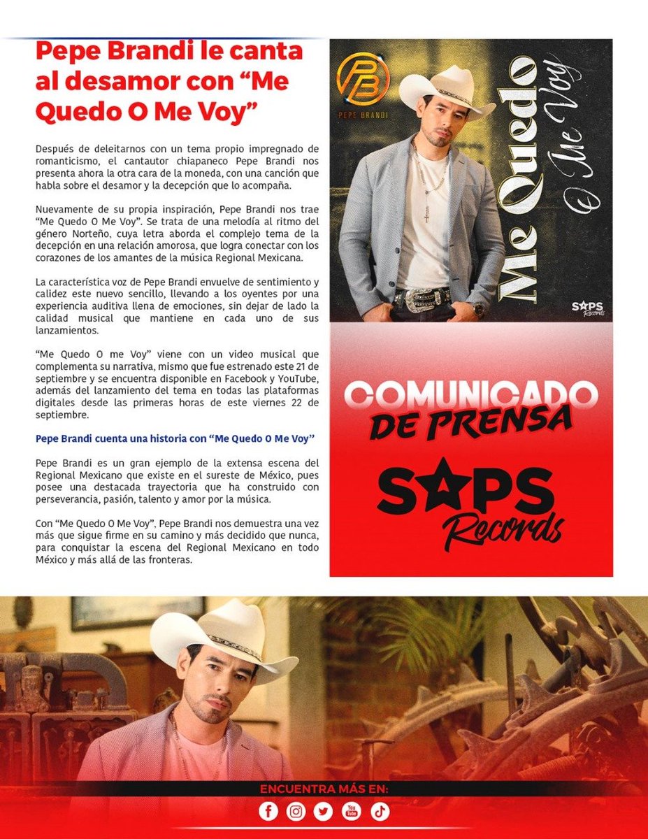 Vamos con todo en la promoción de #MeQuedoOMeVoy
Ya pueden leer la nota completa en <a href="/SAPSGrupero/">SAPS Grupero</a> 🤠 🙌

saps.com.mx/noticias/pepe-…