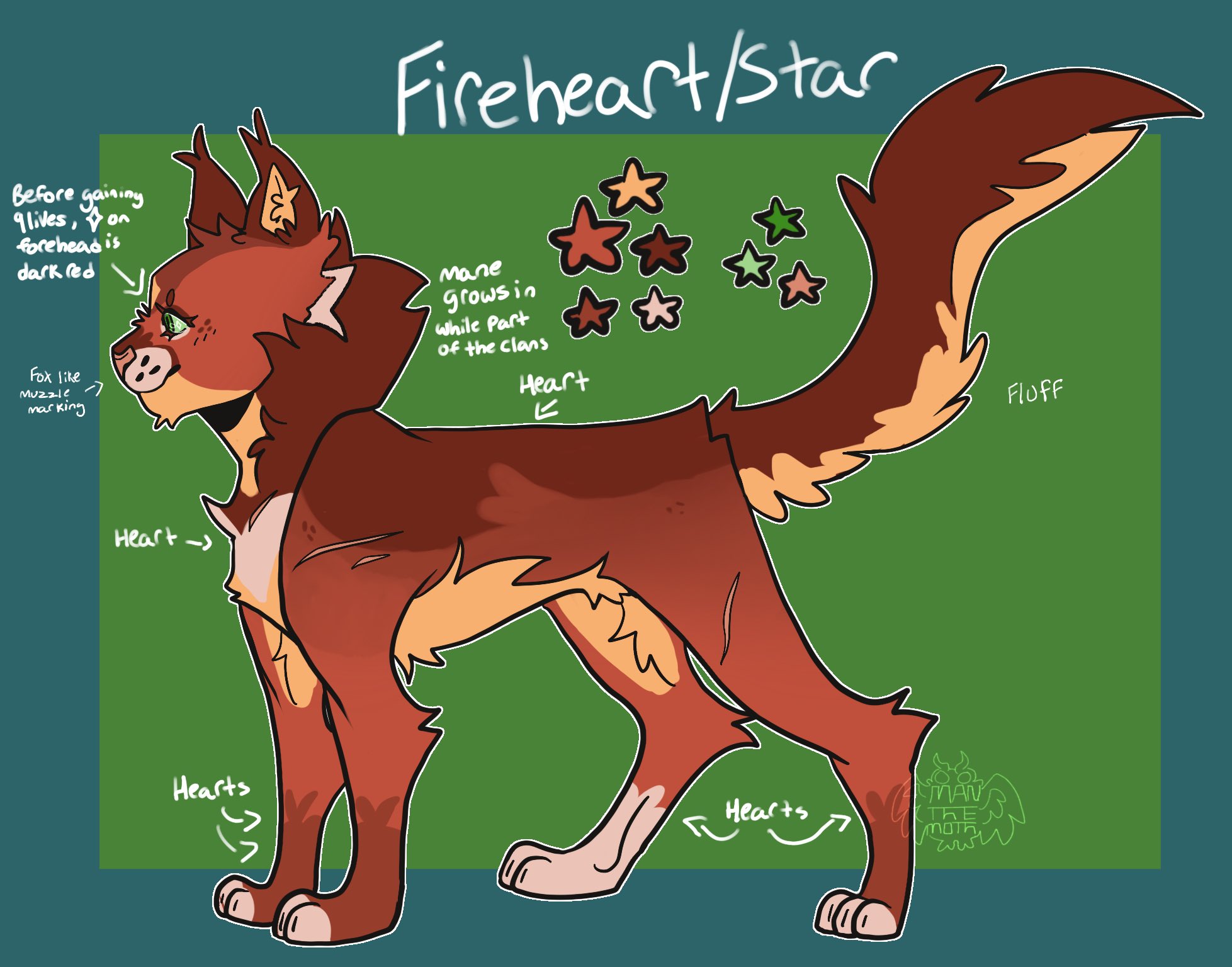 Fireheart/Firestar -icon- in 2023  Warrior cats art, Warrior cat, Warrior  cats fan art