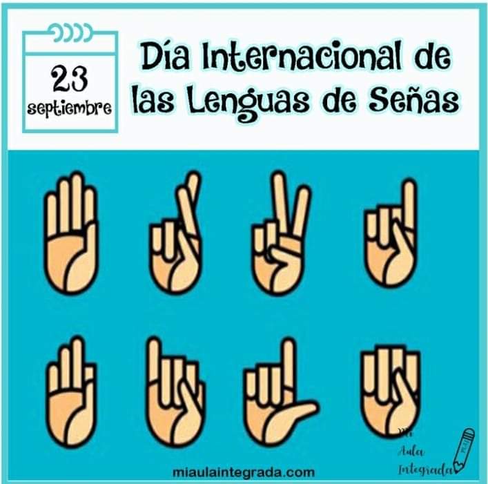 FECODES's tweet photo. #Fecodes se une a la conmemoración del Día Internacional de las Lenguas de Señas. Todas las personas deber ser incluidas en la sociedad y sus derechos deben ser respetados.
Seguimos #DejandoHuella🇪🇨 https://t.co/Bkbzzke5bP