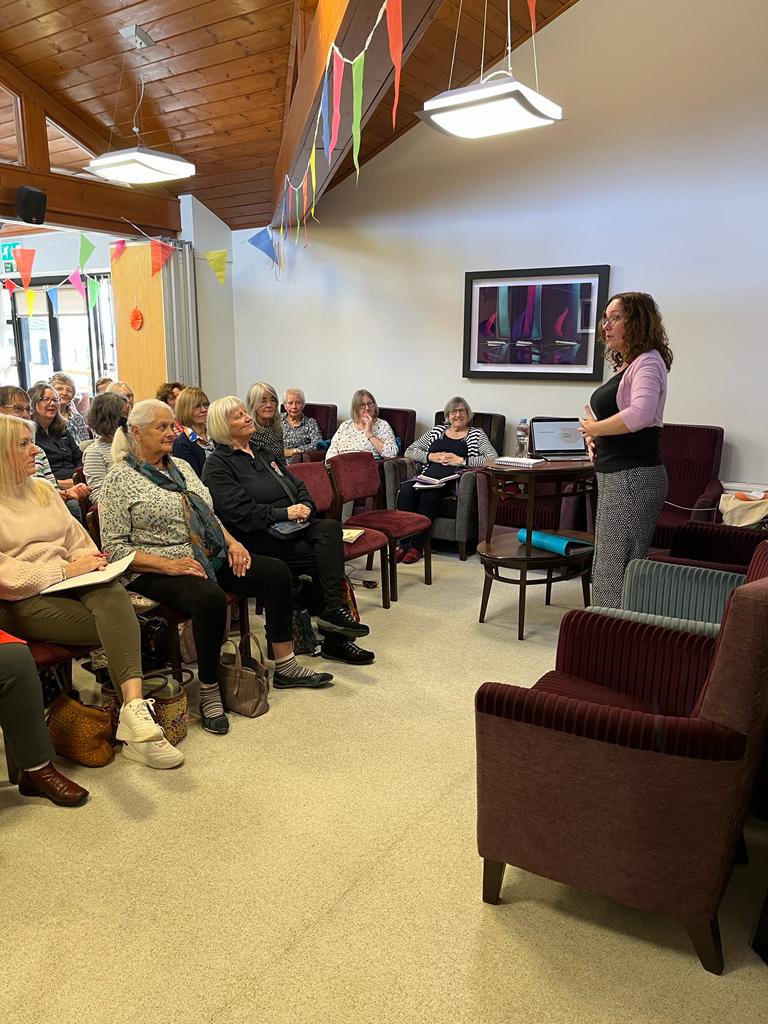 iomcs2's tweet photo. Back to school for some of our members today as our MD, @Manxmezzo led two workshops - ‘Follow the Score’ and ‘Everything you ever wanted to know about singing but were afraid to ask!’ https://t.co/UqxmEpskcC