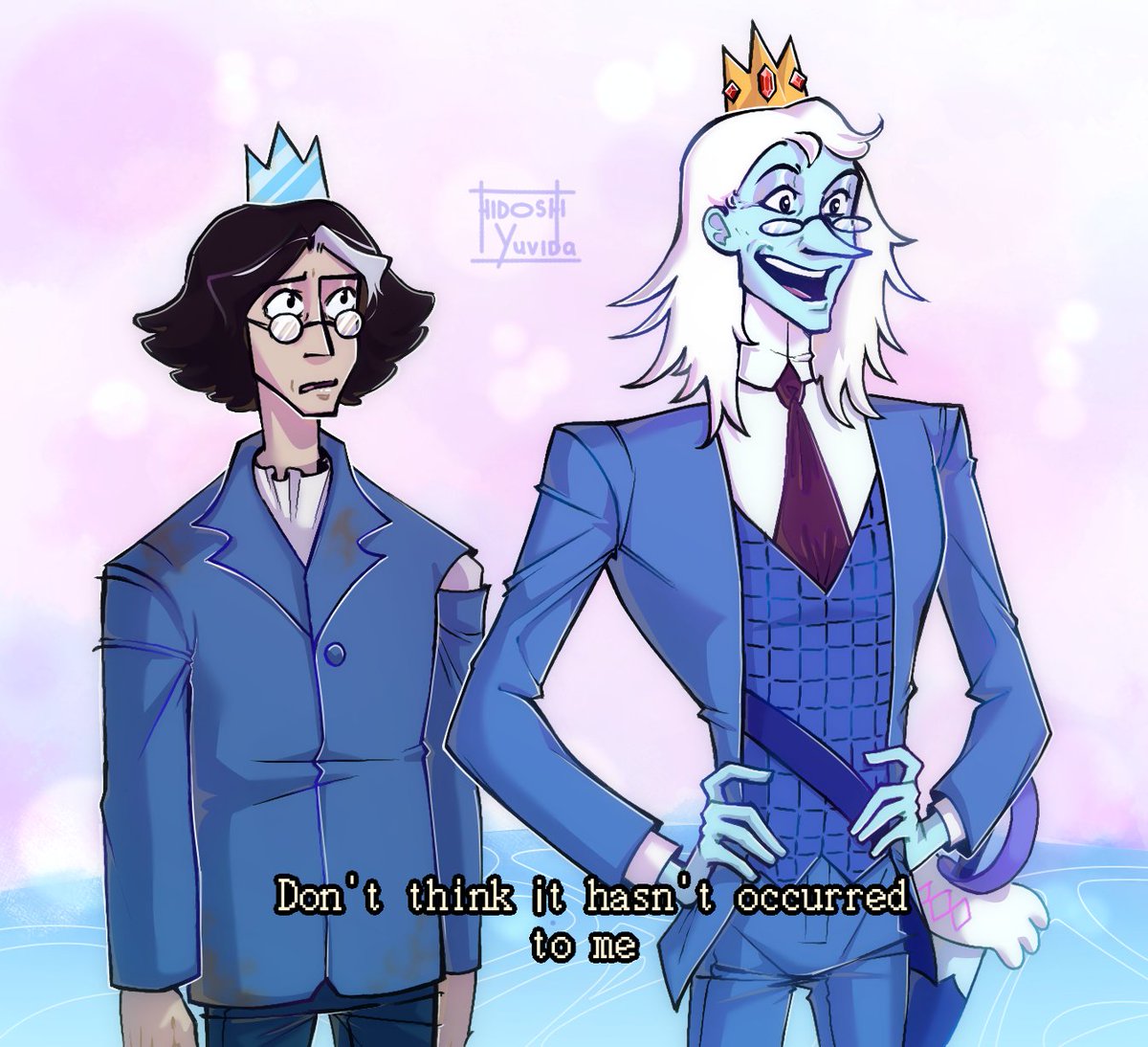 HidoshiYuvida's tweet photo. Фан-артик по "Часу Пригод": зроблено!

— 😐...
— 😃✨

#adventuretime #adventuretimefanart #FionnaandCake #SimonPetrikov #winterking #illustration #art https://t.co/lxjmQomNXN