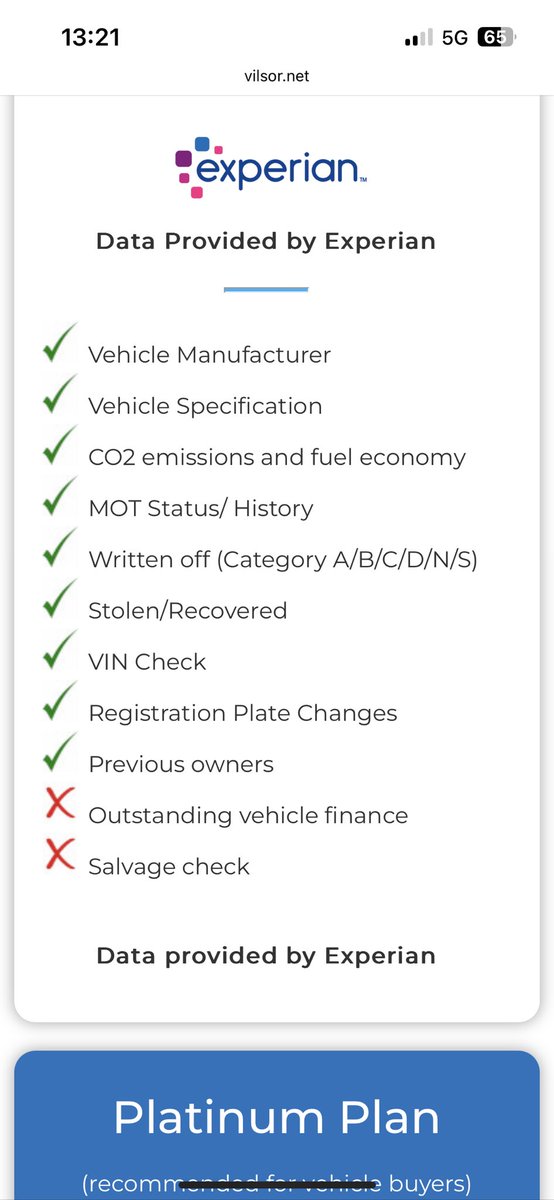 Always check it first