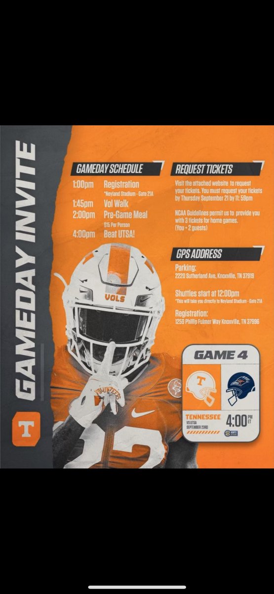 Blessed to be at Tennessee For a Game day Visit Today @TennesseeRivals <a href="/RobertAyersJr/">Robert E. Ayers Jr</a> <a href="/PlayBookAthlete/">PLAYBOOK ATHLETE</a> <a href="/JeremyO_Johnson/">Jeremy Johnson</a> @SWiltfong247 <a href="/ChadSimmons_/">ChadSimmons</a> <a href="/GoVols247/">GoVols247</a> <a href="/matt_ray_/">Matt Ray</a> <a href="/Dale_Dowden/">Dale Dowden</a> <a href="/GoVolsXtra/">GoVolsXtra</a> <a href="/RustyMansell_/">Rusty Mansell</a> <a href="/MohrRecruiting/">Brian Mohr</a>