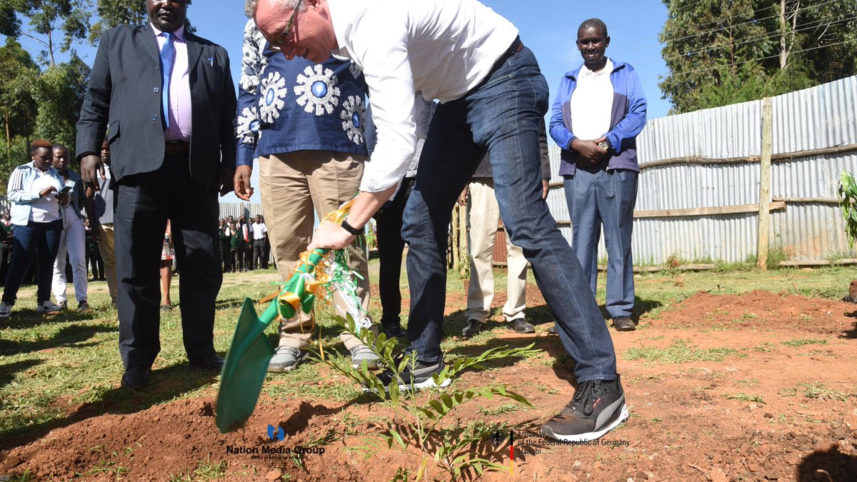 NationMediaGrp's tweet photo. We're excited to share that we've also planted trees at Racecourse Secondary School. Together, we're not only making a difference in education but also contributing to a greener and more sustainable future.

#BerlinMarathon2023 #CSR https://t.co/dx1VSBByux