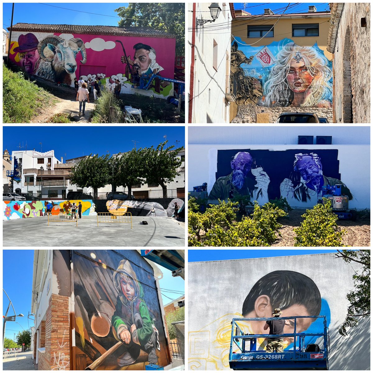 GRAFFTECH FEST 🎨| Continua avançant el cap de setmana... us agrada com estan quedant les obres dels artistes convidats al festival?
#GraffTechFest #LaBisbalDelPenedès #BaixPenedès #Penedès