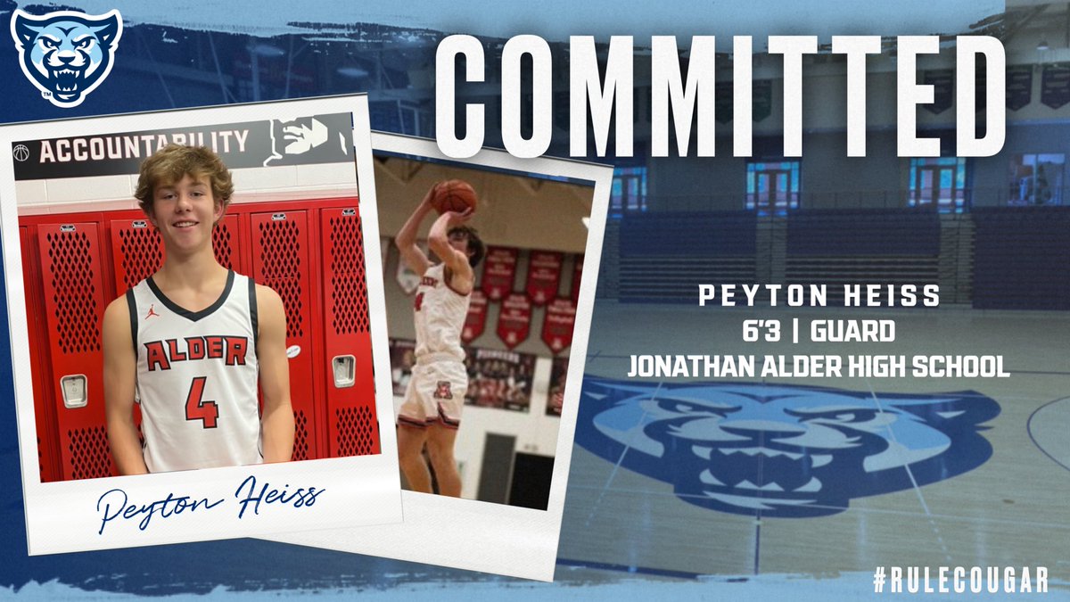 Peyton (@peytonheiss) on Twitter photo Super excited to announce my commitment to <a href="/RULECougar/">MVNU Basketball</a>!!! I want to thank my coaches, teammates, family, and everyone who has supported me. #RULECougar ππ Super excited to announce my commitment to <a href="/RULECougar/">MVNU Basketball</a>!!! I want to thank my coaches, teammates, family, and everyone who has supported me. #RULECougar ππ