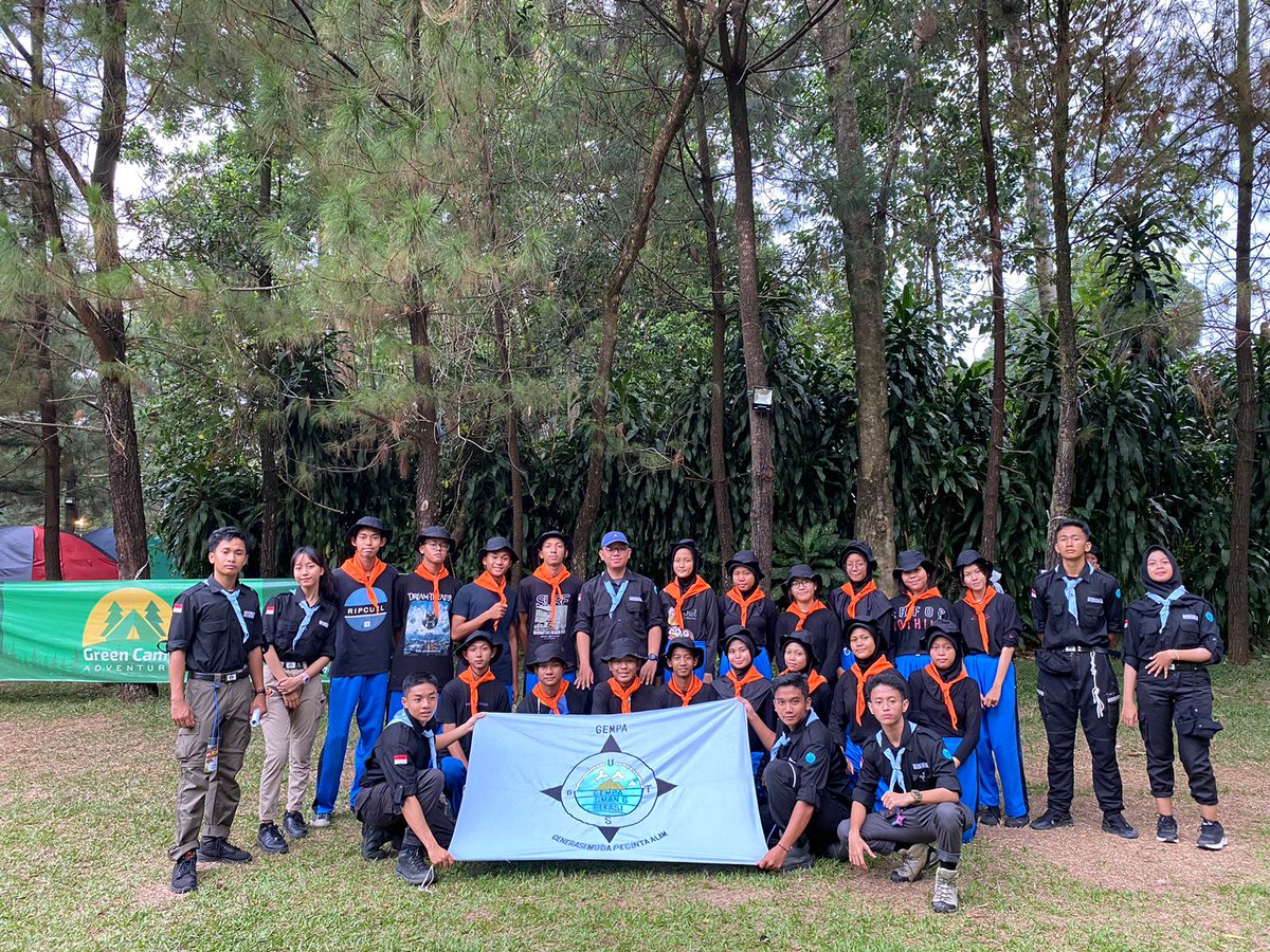 gempasman6's tweet photo. Selamat Datang Keluarga Baru GEMPA, Anggota Muda GP-XXIX! SALAM RIMBA!! https://t.co/zQQySyBHv3