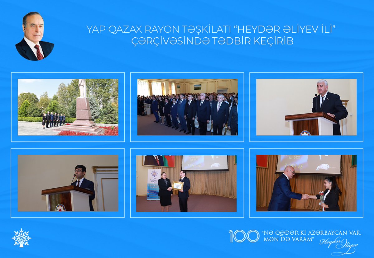 YAP Qazax rayon təşkilatı “Heydər Əliyev İli” çərçivəsində tədbir keçirib.
yap.org.az/az/view/news/7…
