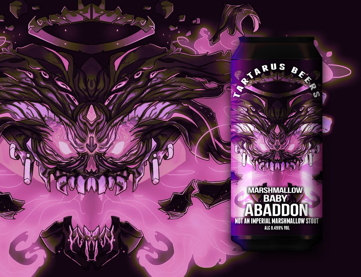 🔥 MARSHMALLOW BABY ABADDON 🔥

Not an Imperial Marshmallow Stout - 8.499%

2nd variant of Baby Abaddon available from Monday 🍻🍻